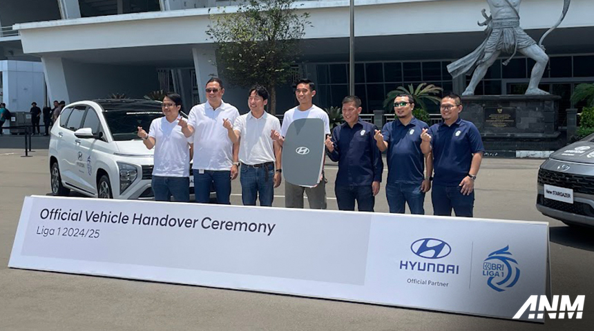 Berita, hyundai-liga1: Dukung Sepakbola Indonesia, Hyundai Stargazer Jadi Official Vehicle Partner Liga 1