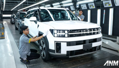 Hyundai Indonesia Mulai Produksi All-New Santa Fe, Hybrid Pertama yang Dirakit Lokal! Hyundai Indonesia Mulai Produksi All-New Santa Fe, Hybrid Pertama yang Dirakit Lokal!