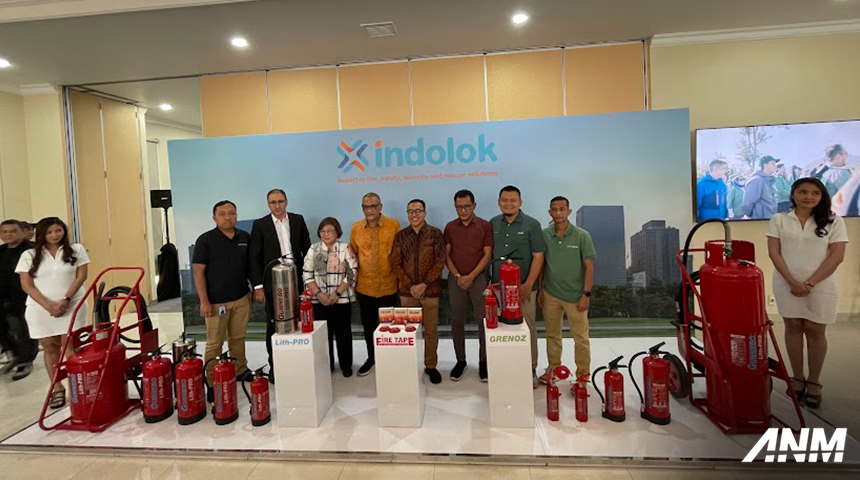 Aftermarket, indolok-1: Indolok Luncurkan Gunnebo Fire Extinguisher Lith-PRO, Cocok Untuk EV!