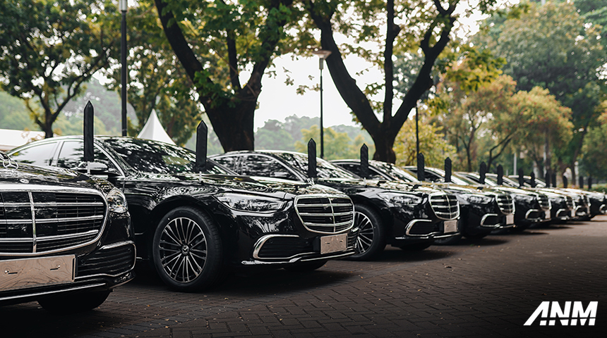 Berita, merc-s-class-1: Mercedes Benz Kerahkan 60 S-Class Untuk Inagurasi Presiden Republik Indonesia