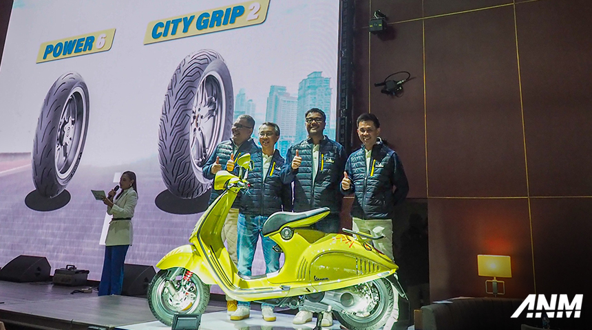 Aftermarket, michelin-motor-tyre-2: Michelin Luncurkan 2 Ban Motor Sekaligus, Power 6 dan City Grip 2 