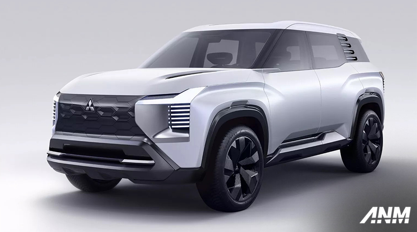 Berita, mitsubishi-dst: Inilah Mitsubishi DST Concept, SUV 7-Seater Berbasis XForce