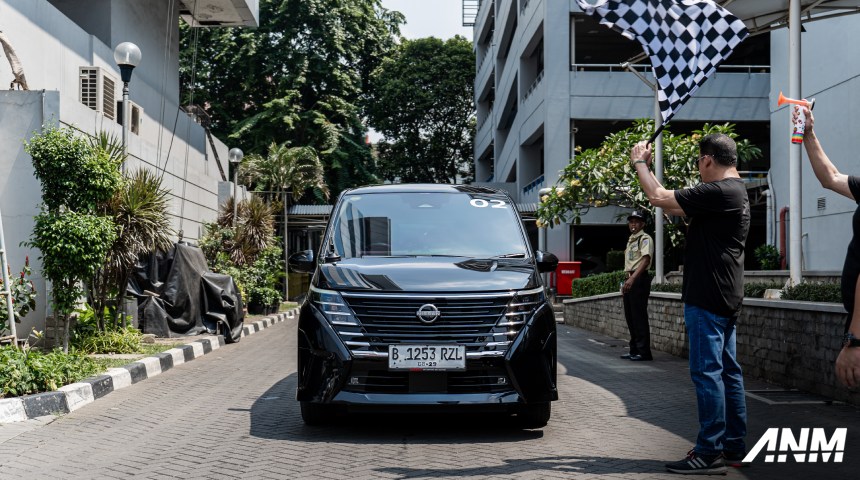 Nasional, nissan-serena-c28-e-power-journey-semarang-black-front: Nissan Serena E-Power Journey, Mencoba Sang Raja Jalan Tol