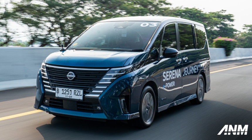 Nasional, nissan-serena-c28-e-power-journey-semarang-blue-rolling: Nissan Serena E-Power Journey, Mencoba Sang Raja Jalan Tol