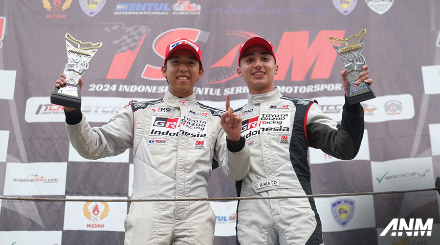 Berita, toyota-itcr-2: TGRI Raih Podium Pertama dan Ketiga di Kejurnas ITCR 1.200 Kelas Rising Star