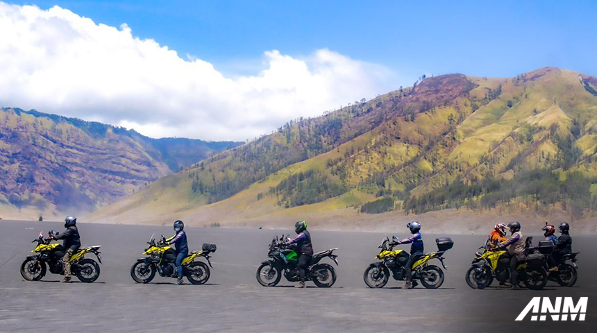 Berita, vion-bromo: Rayakan Setahun Eksistensi, V-Strom Indonesia Owners Touring Ke Bromo!