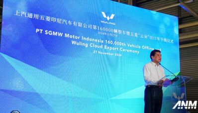 Wuling Cloud Mulai Diekspor, Total Produksi Tembus 160 Ribu Unit! Wuling Cloud Mulai Diekspor, Total Produksi Tembus 160 Ribu Unit!
