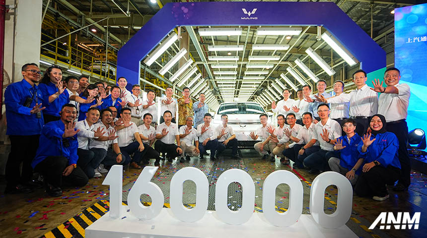 Berita, SGMW Wuling Indonesia produksi 160000: Wuling Cloud Mulai Diekspor, Total Produksi Tembus 160 Ribu Unit!