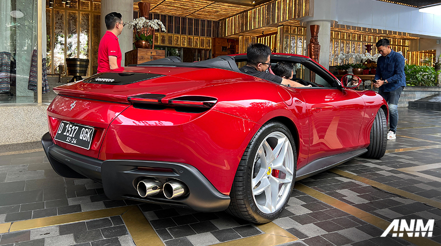 Berita, ferrari-roma: Staycation Dengan Ferrari Roma Spider, Bagaimana Impresinya?