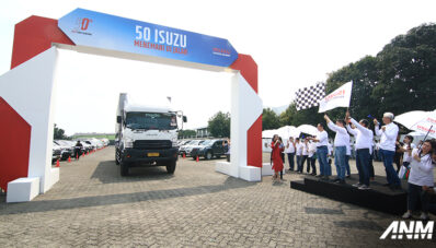 Rayakan 50 Tahun, Isuzu Adakan Konvoi 50 Kendaraan dan Tanam 50 Pohon Trembesi Rayakan 50 Tahun, Isuzu Adakan Konvoi 50 Kendaraan dan Tanam 50 Pohon Trembesi
