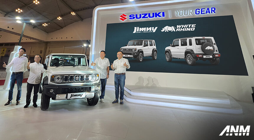 GJAW 2024: Suzuki Luncurkan Jimny 5-Door Rhino Edition, Ini Bedanya! GJAW 2024: Suzuki Luncurkan Jimny 5-Door Rhino Edition, Ini Bedanya!