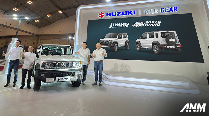 Berita, jimny-rhino: GJAW 2024: Suzuki Luncurkan Jimny 5-Door Rhino Edition, Ini Bedanya!