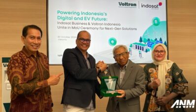 Voltron Dan Indosat Ciptakan Solusi Digital Ekosistem EV Indonesia