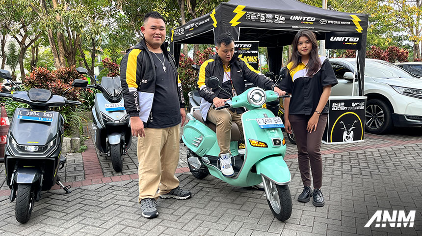 Berita, Test Ride United e motor Surabaya: Sambut 2025, United E-Motor Luncurkan 3 Motor Baru di Surabaya