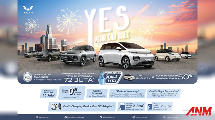 Berita, Wuing-YES-2024: Demi Konsumen, Wuling Siapkan BinguoEV Gratis & Separuh Harga Bulan Ini!