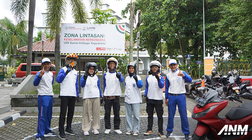 Berita, ahm-safety-campaign-1: Gandeng Mahasiswa, Yayasan AHM Siapkan Puluhan Agen Safety Riding