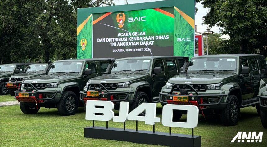 BAIC BJ40 Plus Sebanyak 22 Unit Siap Mengabdi Untuk TNI AD BAIC BJ40 Plus Sebanyak 22 Unit Siap Mengabdi Untuk TNI AD