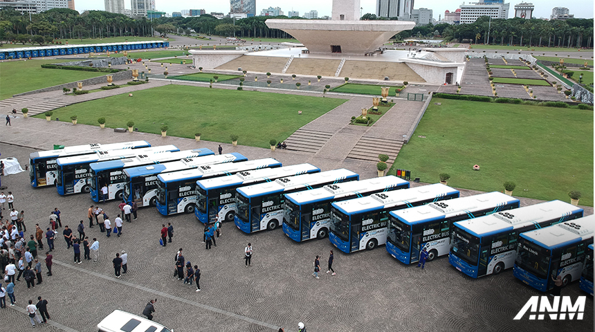 Berita, bus-listrik-sag-1: PT Sinar Armada Globalindo Dukung Transjakarta dengan 90 Bus Listrik High Deck