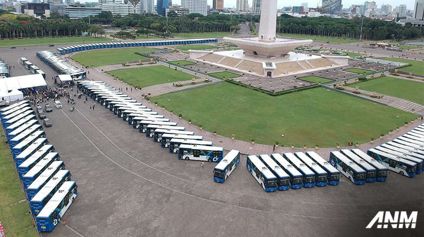 Berita, bus-listrik-sag-2: PT Sinar Armada Globalindo Dukung Transjakarta dengan 90 Bus Listrik High Deck