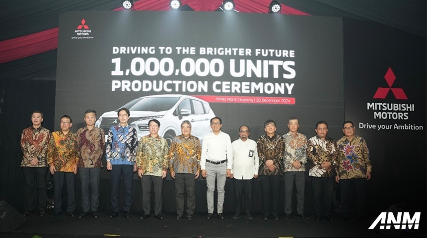 Berita, mitsubishi-ceremony: Mitsubishi Capai Produksinya Yang Ke Sejuta Di Indonesia dalam Waktu 7 Tahun!