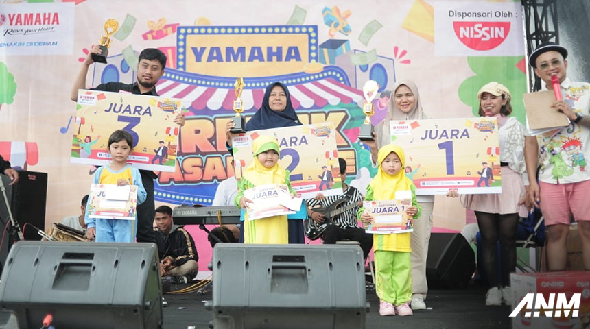 Berita, yamaha-geber-cianjur-1: Rangkaian Yamaha Grebek Pasar Rame (GEBER) Berhasil Ramaikan Cianjur