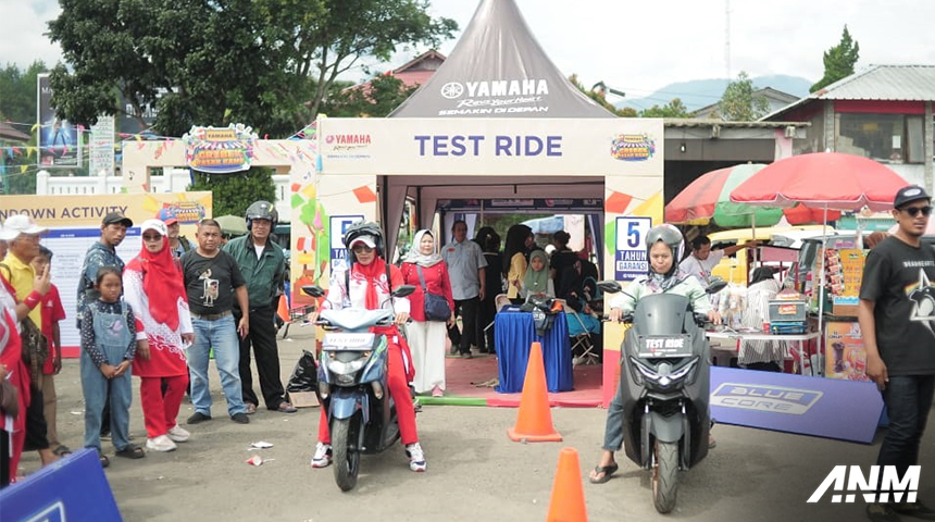 Berita, yamaha-geber-cianjur: Rangkaian Yamaha Grebek Pasar Rame (GEBER) Berhasil Ramaikan Cianjur