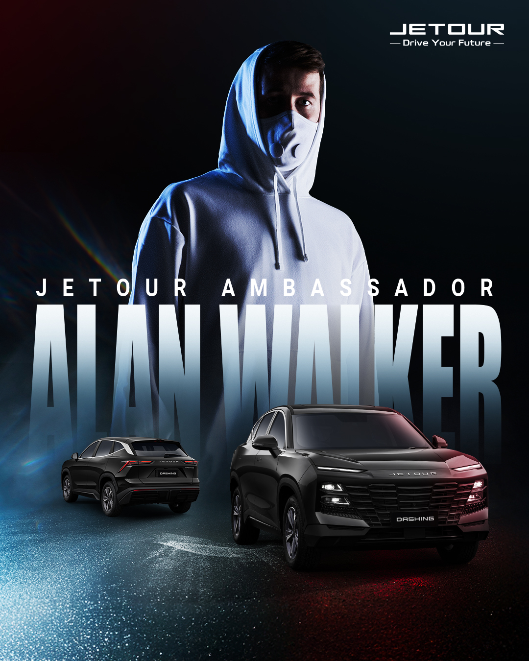 Berita, Official Announcement Poster: Gaungkan Semangat Travel+, Jetour Gandeng Alan Walker Sebagai Brand Ambassador