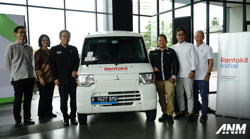 Berita, Rentokill Mitsubishi L100: Gandeng Rentokill, Belasan Mitsubishi L100 BEV Jadi Unit Operasional!