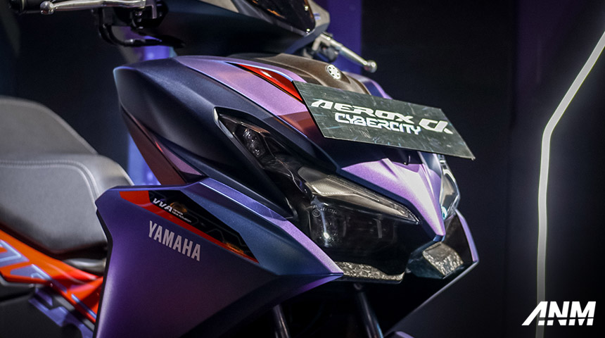 Berita, Yamaha Aerox Alpha Cyber city: Yamaha Aerox Alpha Mengaspal di Surabaya, Mulai 32 Jutaan!