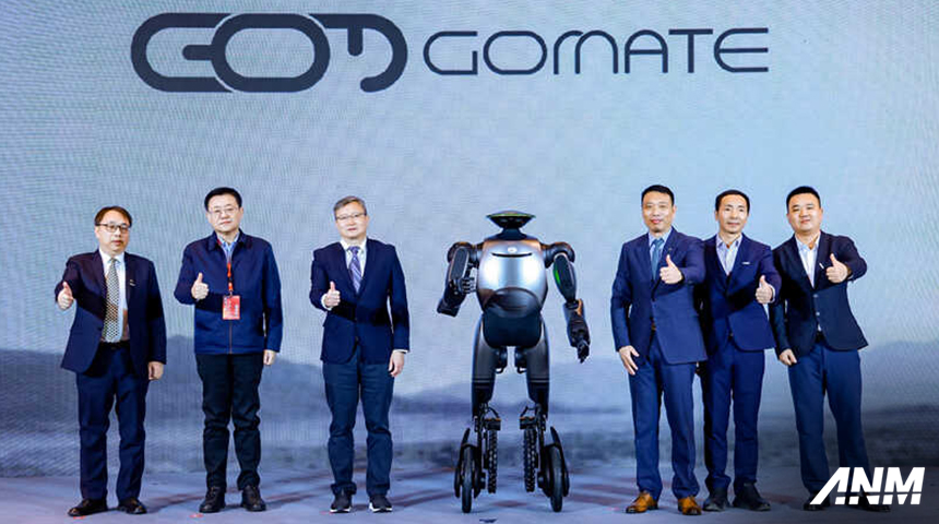 Berita, gac-gomate-2: Inilah GoMate, Robot Humanoid Canggih dari GAC Group!