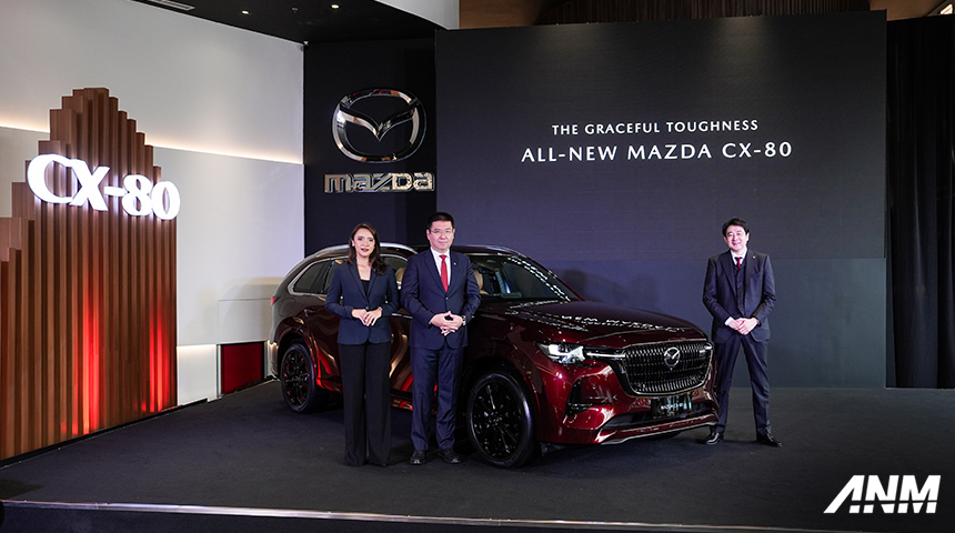 Berita, mazda-cx-80: Mazda Resmi Luncurkan CX-80, PHEV Pertama Mazda di Indonesia!