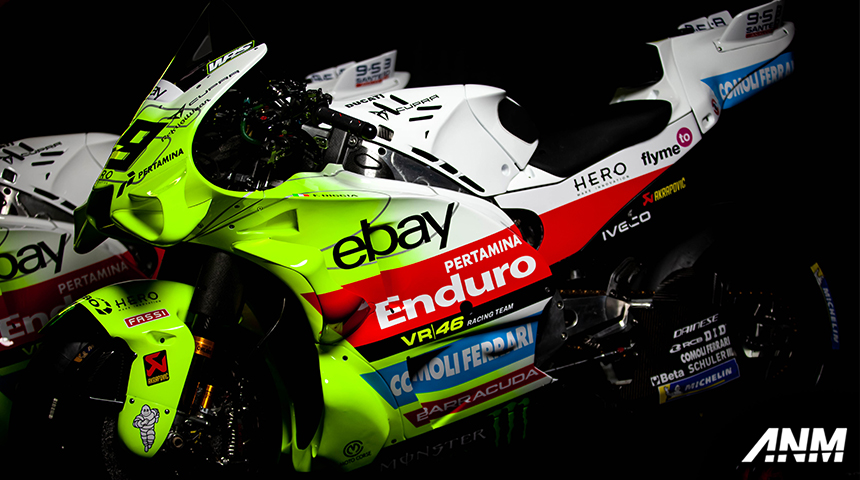 Berita, pertamina-vr46: Pertamina Enduro VR46 Racing Team Kini Pakai Livery Baru! Seperti Ini Detailnya!