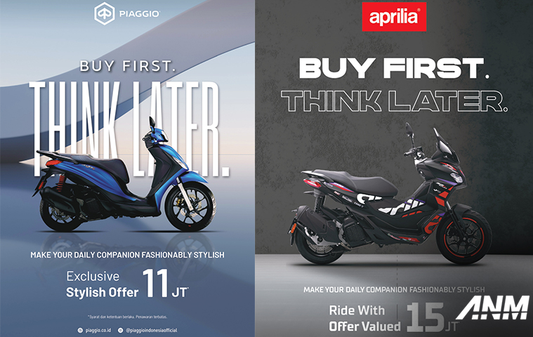 Aprilia, piaggio-promo: Sambut Awal Tahun, Piaggio Group Berikan Beragam Penawaran Ekslusif