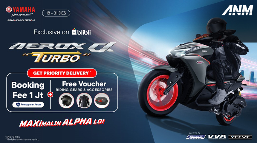 Berita, yamaha-aerox-promo: Beli Yamaha Aerox Alpha di Blibli, Dapatkan Beragam Promo Ekslusif!