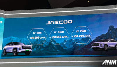 IIMS 2025 : Indikasi Harga Jaecoo J7 Diumumkan, PHEV Paling Terjangkau?