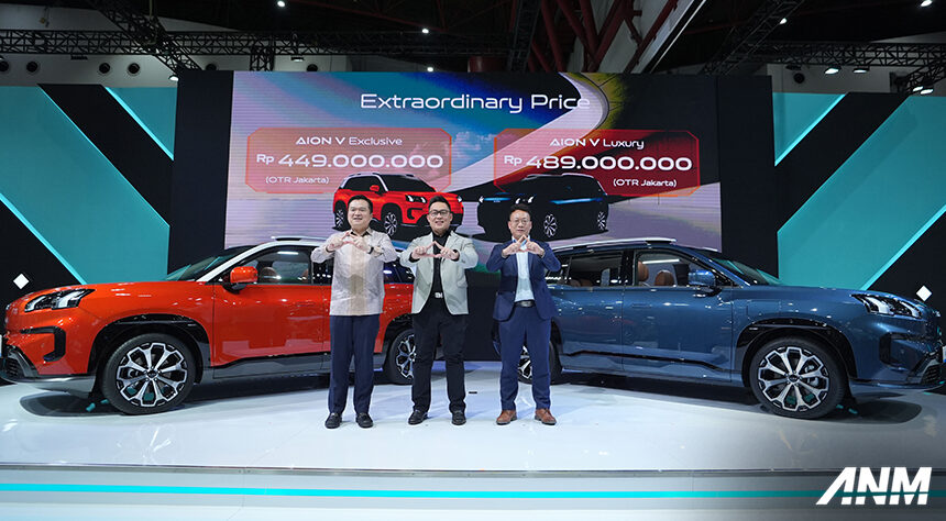 IIMS 2025: Aion Perkenalkan Varian Baru Aion V, Lebih Terjangkau! IIMS 2025: Aion Perkenalkan Varian Baru Aion V, Lebih Terjangkau!