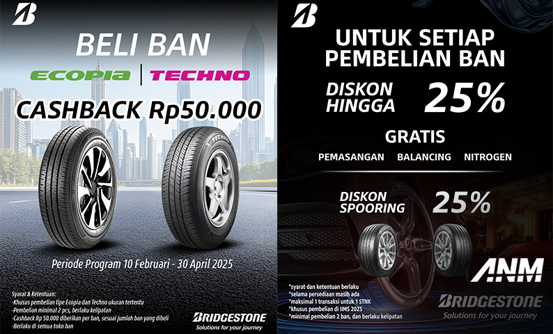 Aftermarket, bridgestone-iims-2025-2: IIMS 2025: Bridgestone Kembali jadi Official Tyre Partner!