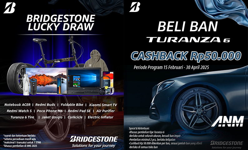 Aftermarket, bridgestone-iims-2025-3: IIMS 2025: Bridgestone Kembali jadi Official Tyre Partner!