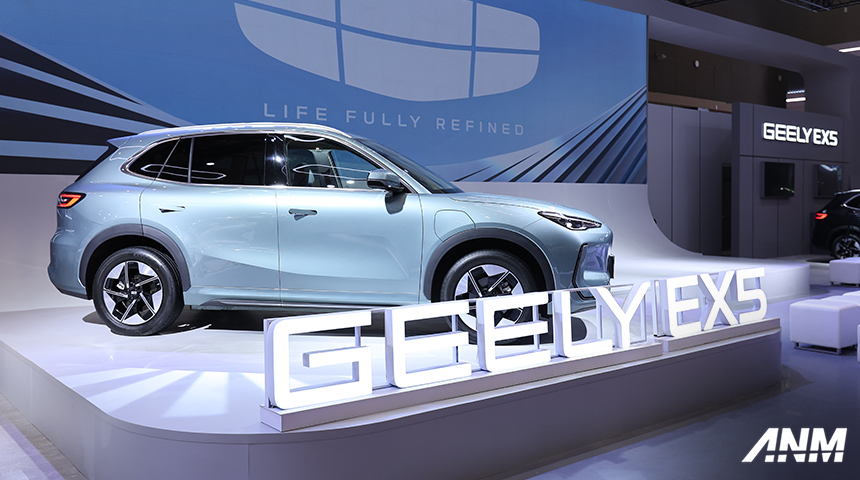 Berita, geely-iims: IIMS 2025: Geely Umumkan Harga Resmi EX5, Mulai Rp 400 Jutaan!