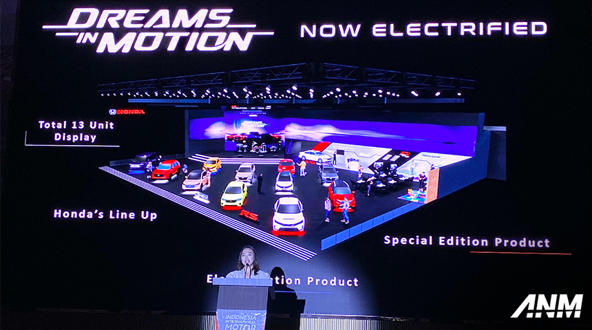 Berita, honda-iims-plan: Honda Usung Tema ‘Dreams in Motion: Now Electrified’ di IIMS 2025!