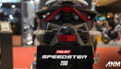 IIMS 2025 : Italjet Speedster 200, Sport Skutik Italia Untuk Harian