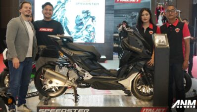 IIMS 2025 : Italjet Speedster 200, Sport Skutik Italia Untuk Harian
