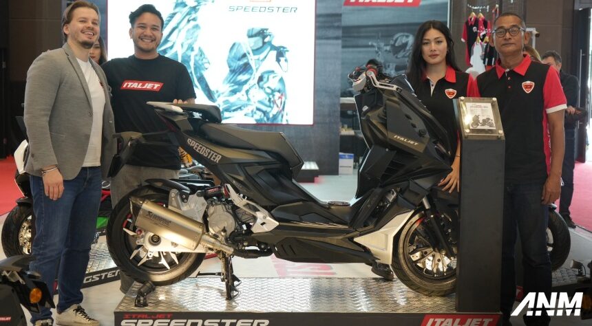 IIMS 2025 : Italjet Speedster 200, Sport Skutik Italia Untuk Harian