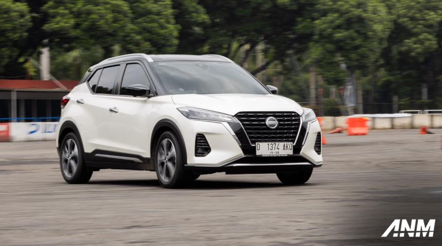 Berita, nissan-kicks-e-power-challenge-2025-indonesia-slalom: Nissan Kicks e-POWER, Hybrid Irit Bensin Dengan Performa Maksimal