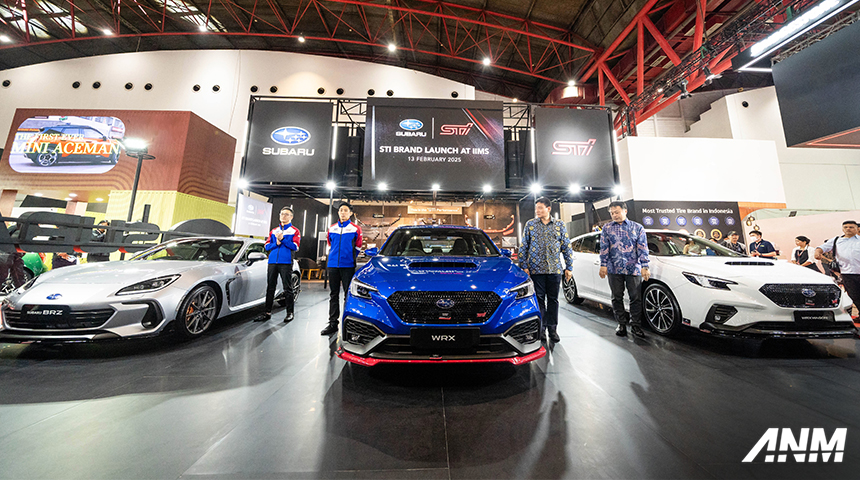 Berita, subaru-sti-iims: IIMS 2025: Subaru Resmi Hadirkan Subaru Tecnica International (STI)