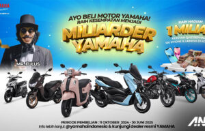 Program Miliarder Yamaha Kembali Lagi, Berlangsung Hingga Juni Ini! Program Miliarder Yamaha Kembali Lagi, Berlangsung Hingga Juni Ini!
