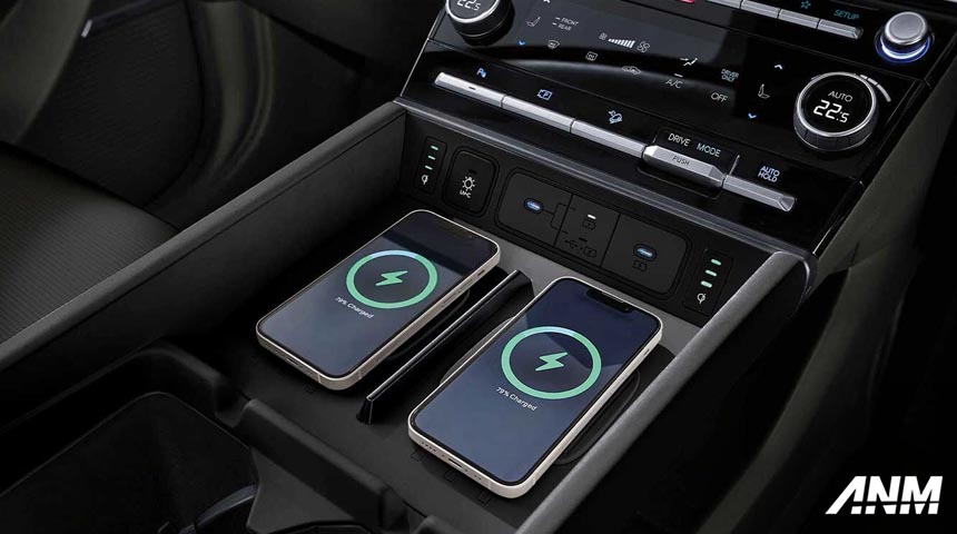 Advertorial, Hyundai Santa Fe Hybrid wireless: Hyundai Santa Fe Hybrid : SUV All-Rounder Serba Bisa!