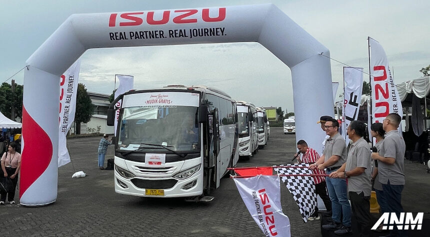 Isuzu Berangkatkan 400 Pemudik ke 30 Kota dalam Program #DitemaniYangSejalan  Isuzu Berangkatkan 400 Pemudik ke 30 Kota dalam Program #DitemaniYangSejalan