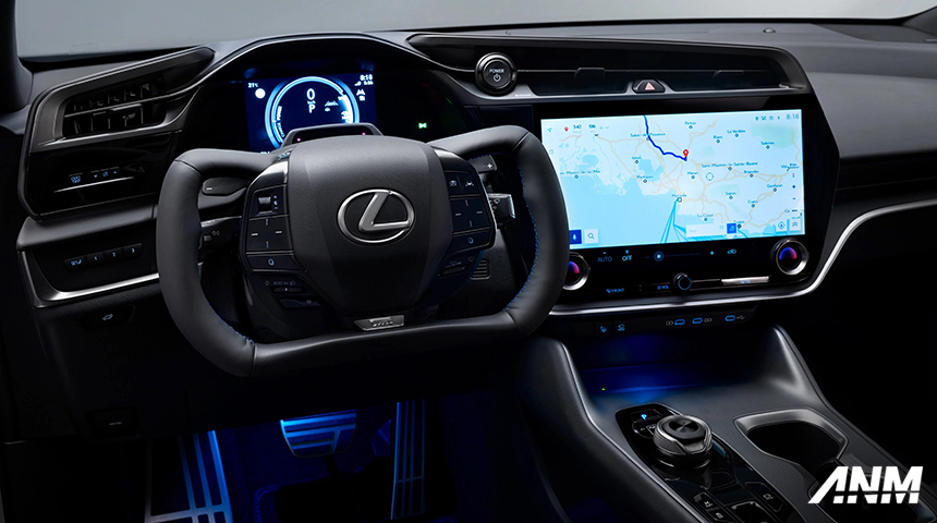 Berita, lexus-rz-steering-1: Lexus Perkenalkan Improvement Pada RZ, Pakai Steer By Wire dan Simulated Gears!