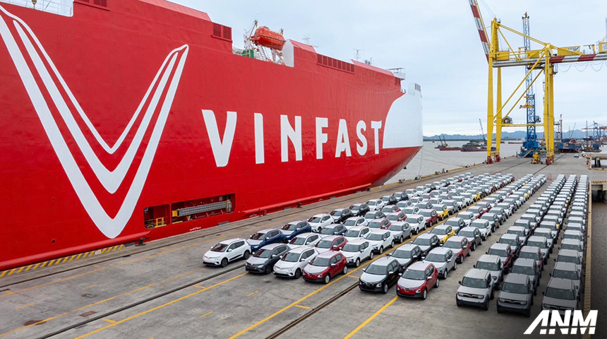 Berita, vinfast-delivery-1: Penuhi Permintaan, VinFast Kirimkan 2.500 Mobil Ke Indonesia!